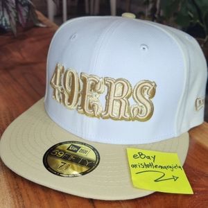 San Francisco 49ers 60th New Era 59FIFTY Just Caps Drop 25 Fitted Hat